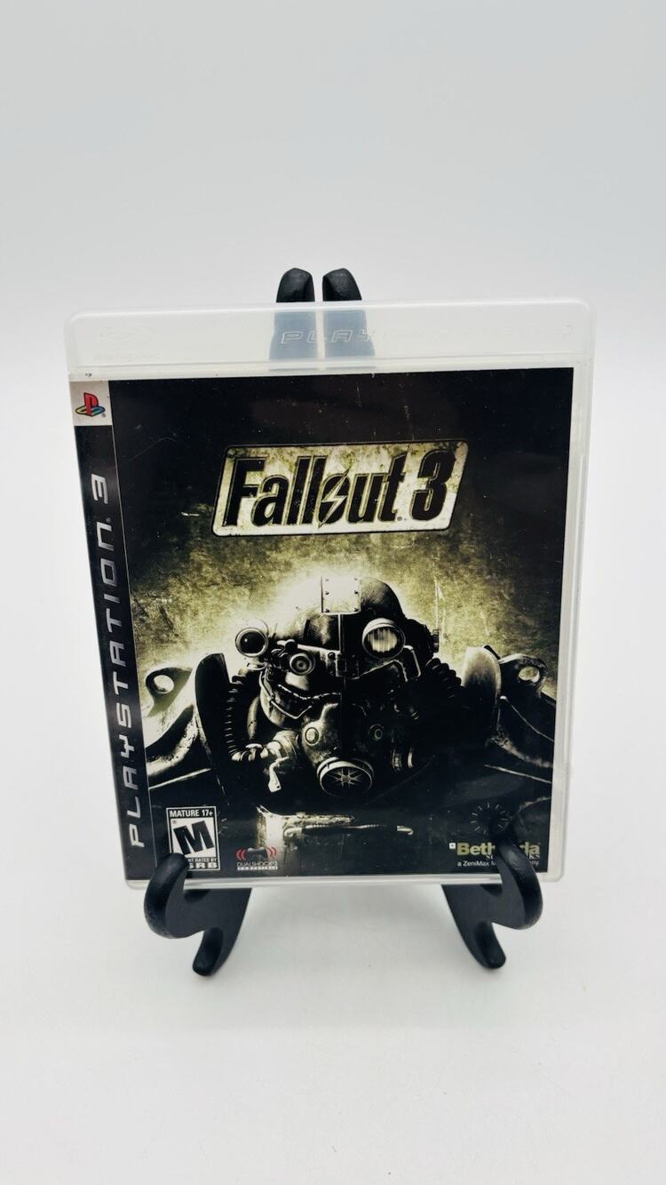 Fallout 3 PS3 (Sony PlayStation 3, 2008) Complete CIB w/Manual Tested Works